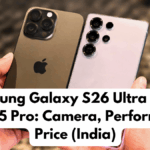 Samsung Galaxy S26 Ultra 5G vs iPhone 15 Pro: Camera, Performance & Price (India)