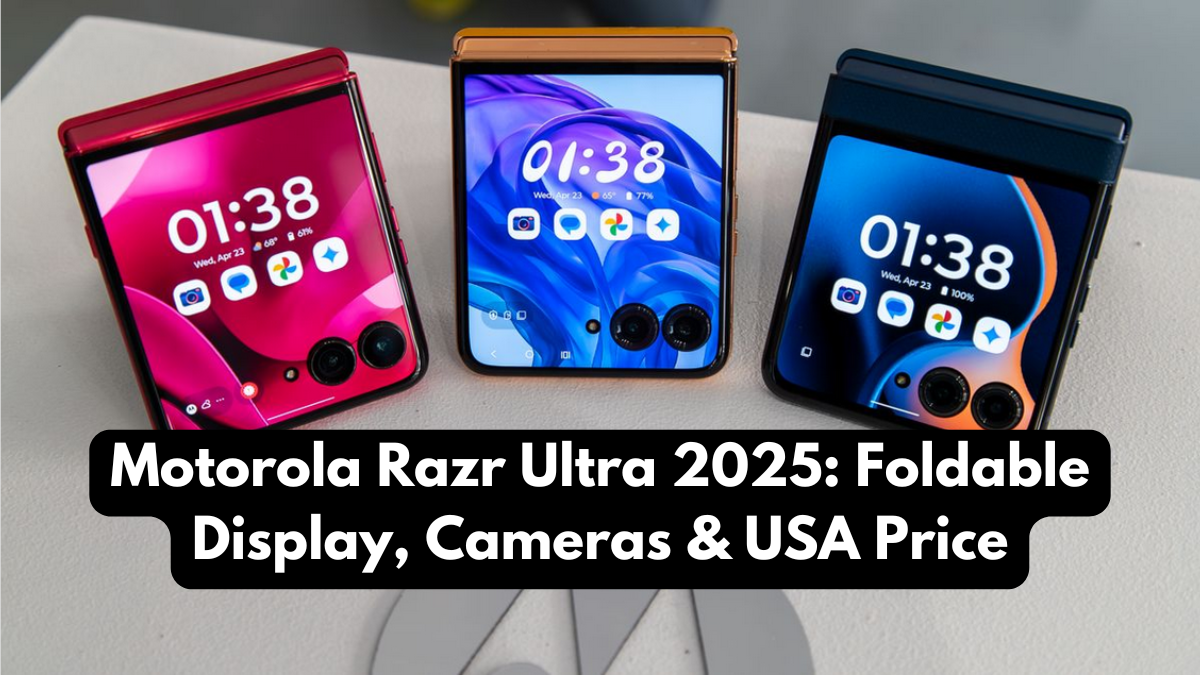 Motorola Razr Ultra 2025: Foldable Display, Cameras & USA Price