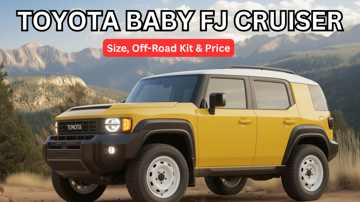 2026 Toyota Baby FJ Cruiser: Size, Off-Road Kit & Price