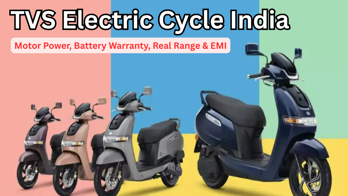 TVS Electric Cycle India: Motor Power, Battery Warranty, Real Range & EMI