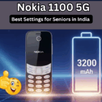 Nokia 1100 5G: Best Settings for Seniors in India (Loudspeaker, SOS & Battery)