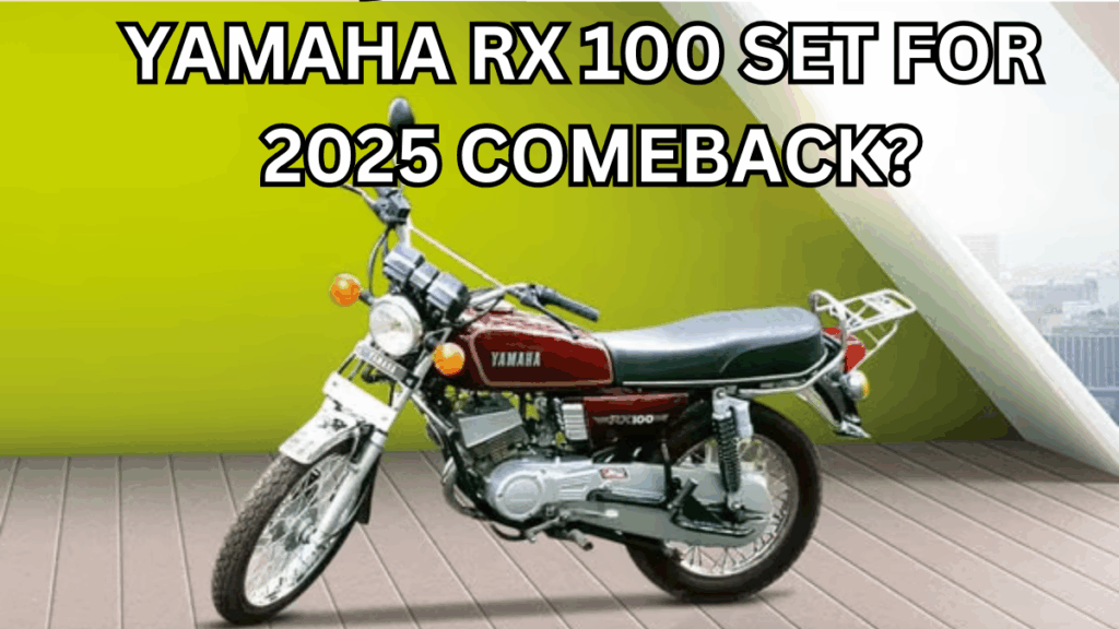 Yamaha RX 100 Set for 2025 Comeback? Engine, Retro Design & Price