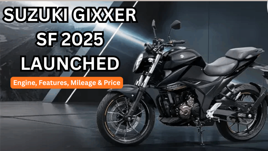 Suzuki Gixxer SF 2025 Launched: Engine, Features, Mileage & Price