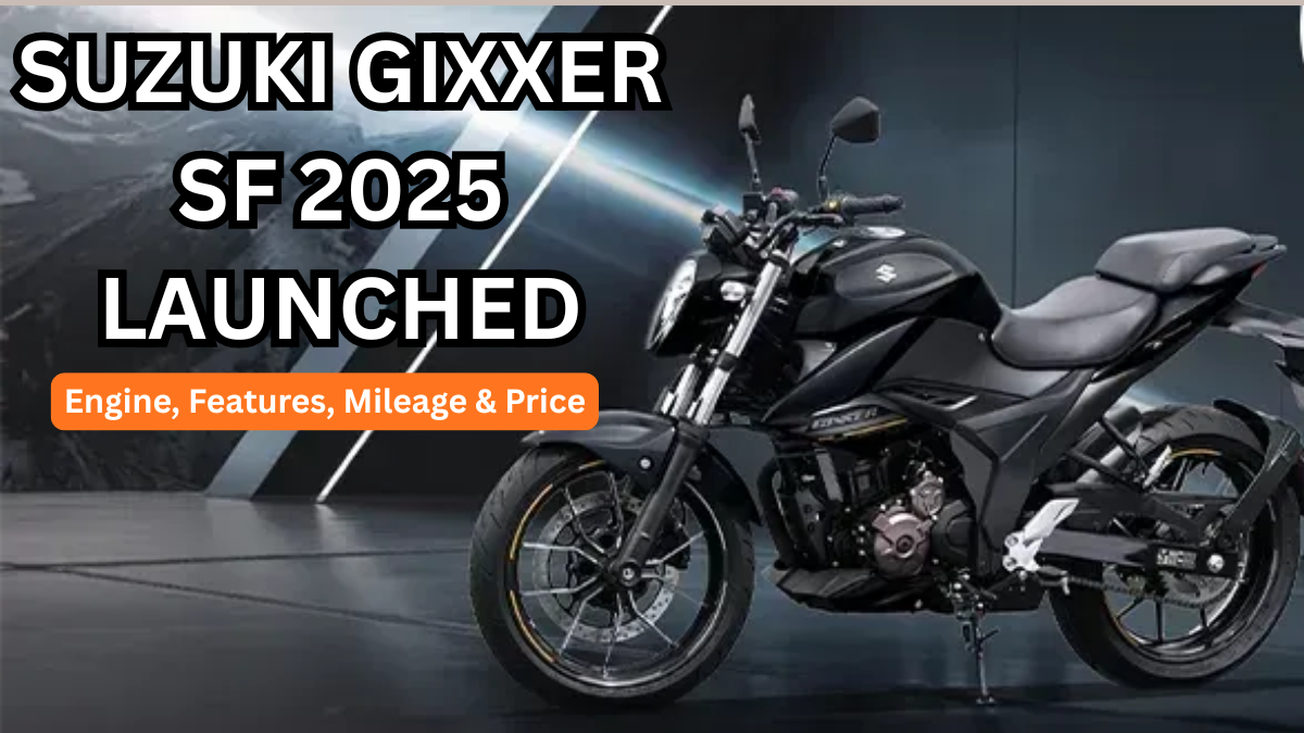 Suzuki Gixxer SF 2025 Launched: Engine, Features, Mileage & Price