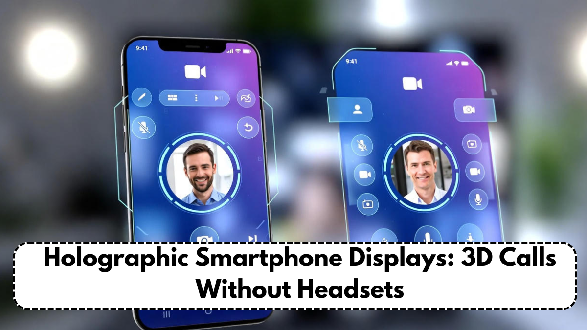 Holographic Smartphone Displays: 3D Calls Without Headsets