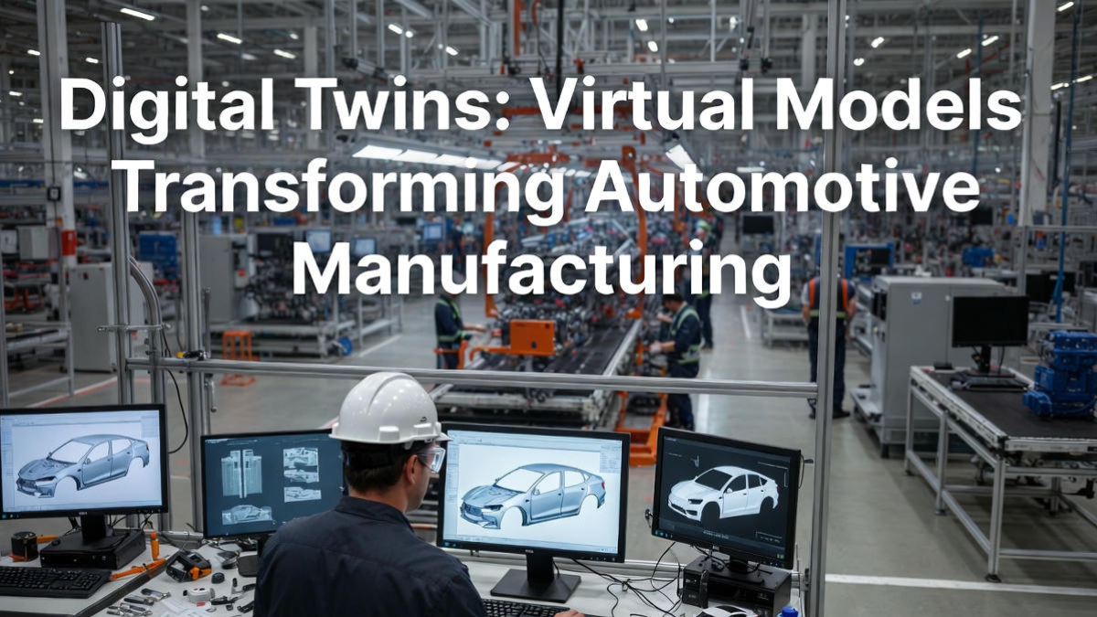 Digital Twins: Virtual Models Transforming Automotive Manufacturing
