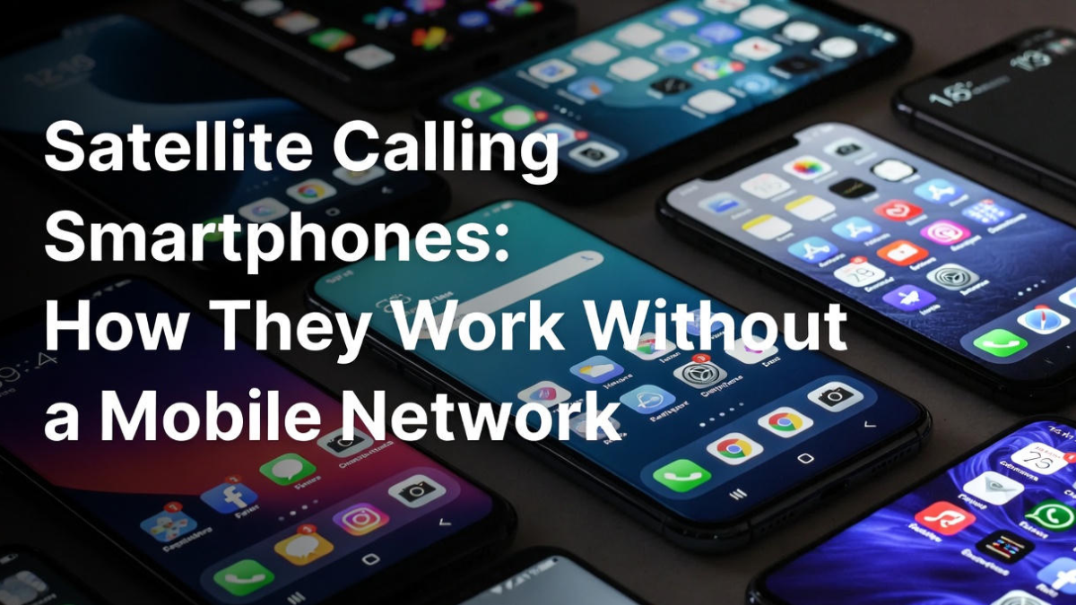 Satellite Calling Smartphones: How They Work Without a Mobile Network