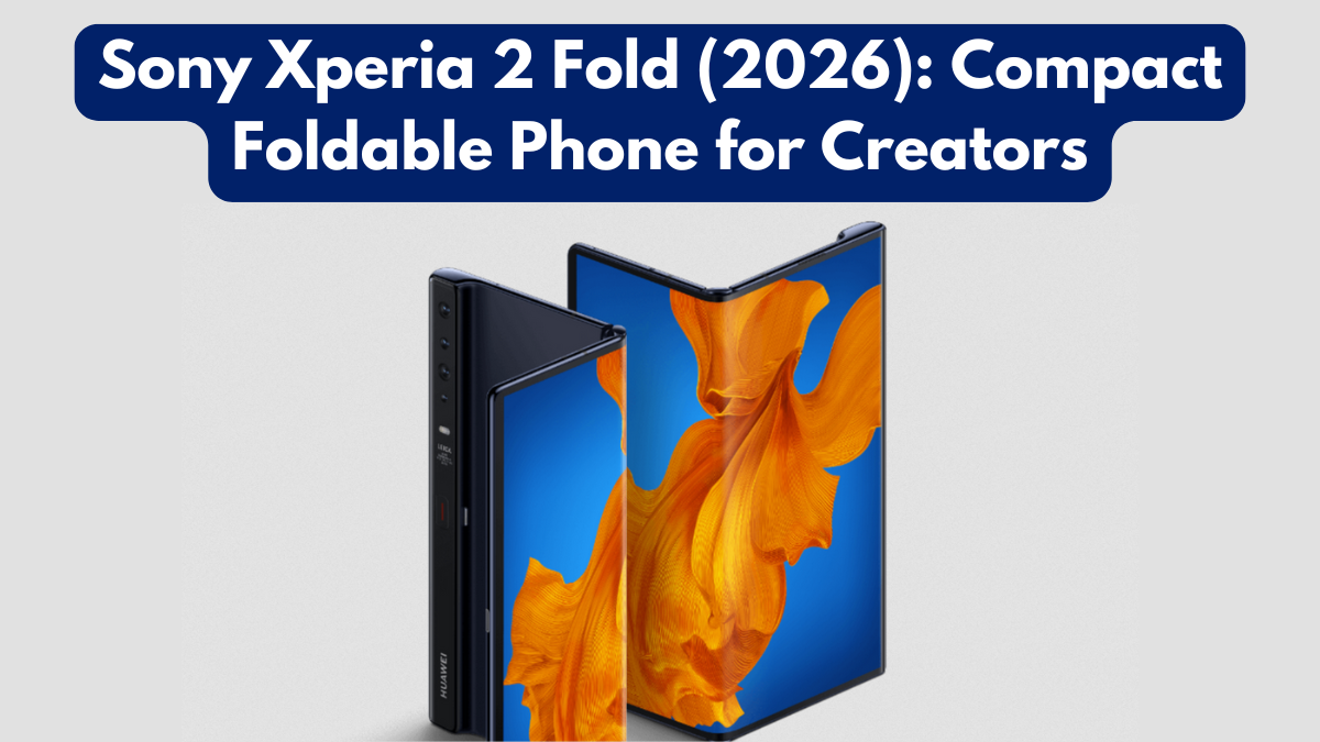 Sony Xperia 2 Fold (2026): Compact Foldable Phone for Creators