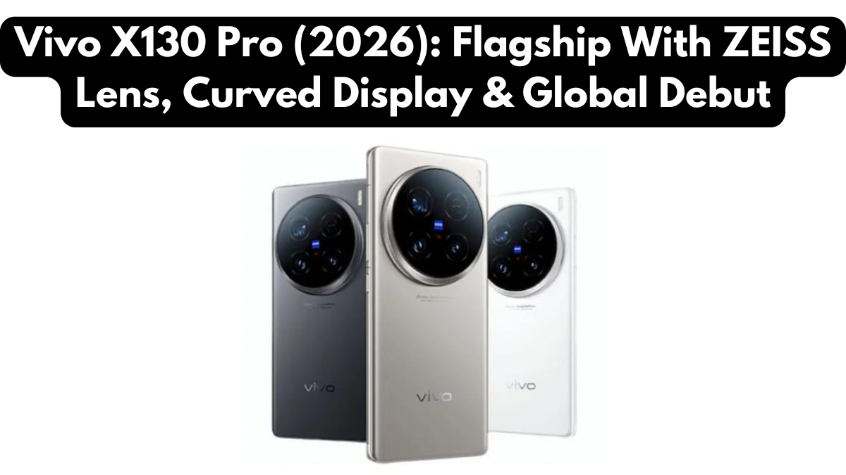 Vivo X130 Pro (2026): Flagship With ZEISS Lens, Curved Display & Global Debut