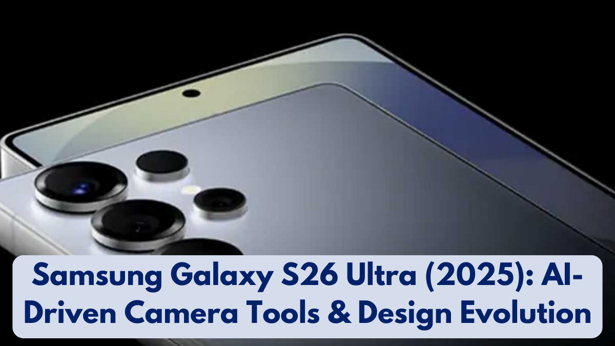 Samsung Galaxy S26 Ultra (2025): AI-Driven Camera Tools & Design Evolution