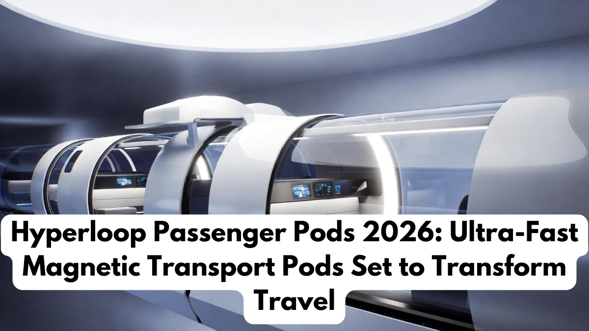 Hyperloop Passenger Pods 2026: Ultra-Fast Magnetic Transport Pods Set to Transform Travel