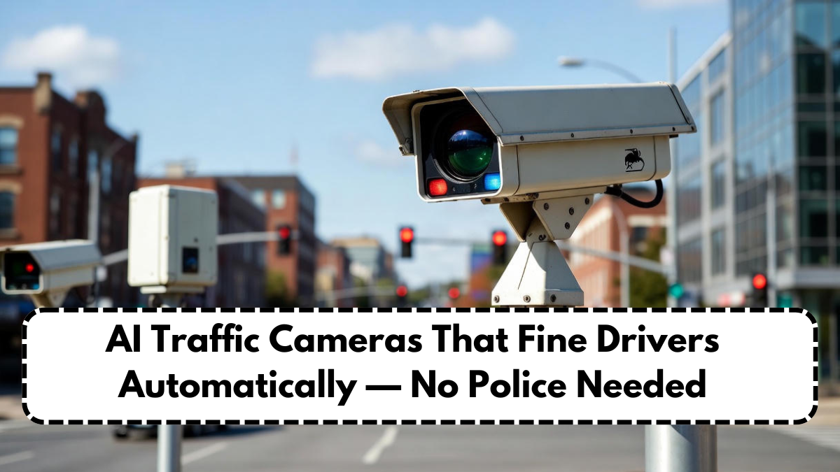 AI Traffic Cameras That Fine Drivers Automatically — No Police Needed