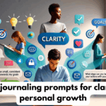 Guided journaling prompts for clarity and personal growth