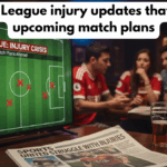 Premier League injury updates that change upcoming match plans