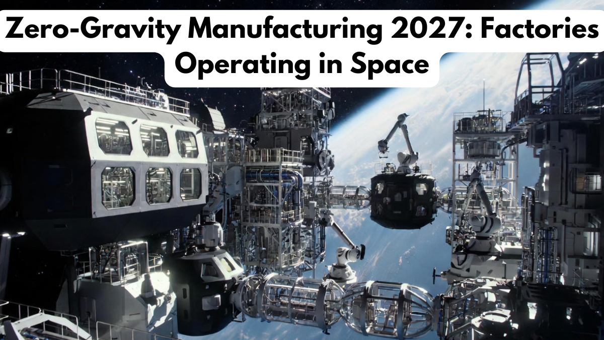 Zero-Gravity Manufacturing 2027: Factories Operating in Space