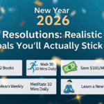 New Year 2026 Resolutions: Realistic Goals You’ll Actually Stick To