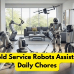 Household Service Robots Assisting With Daily Chores
