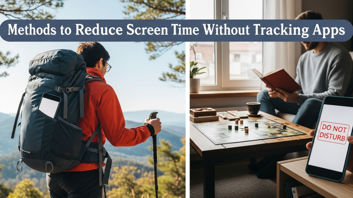 Reducing Screen Time Without Tracking Apps