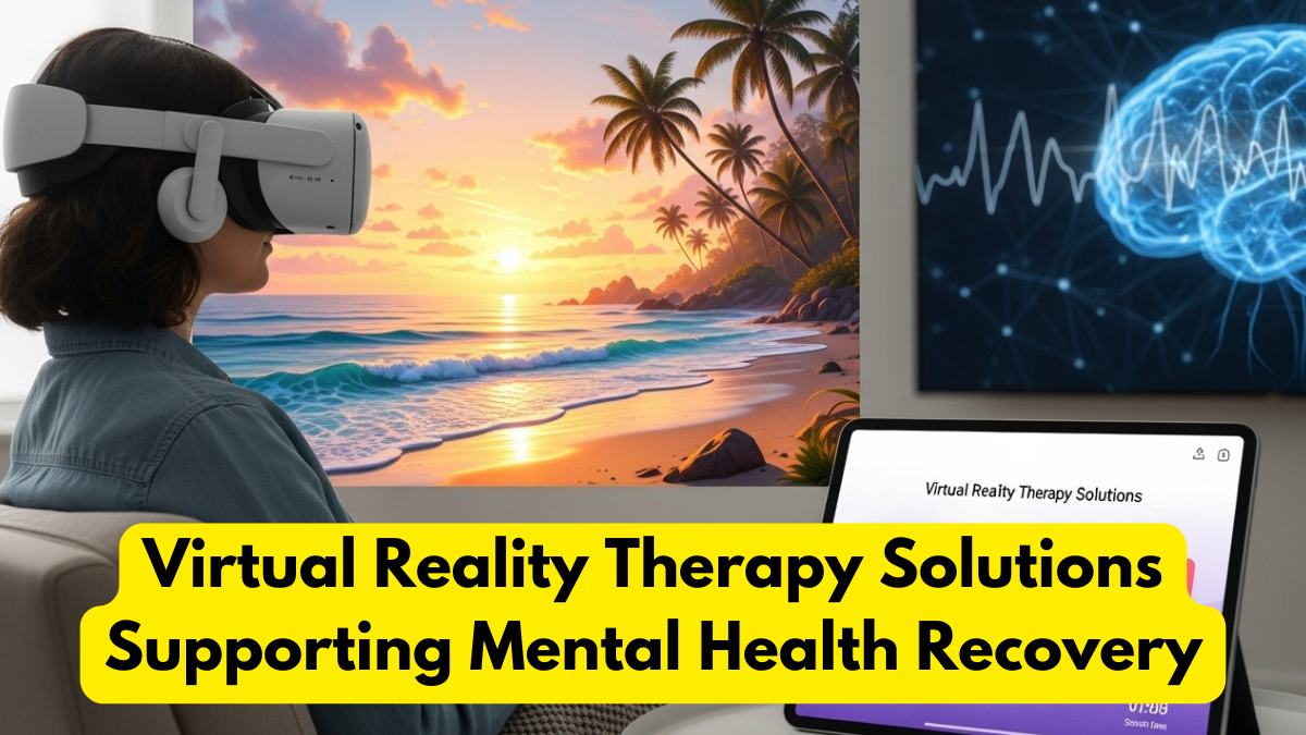 Virtual Reality Therapy Solutions Supporting Mental Health Recovery