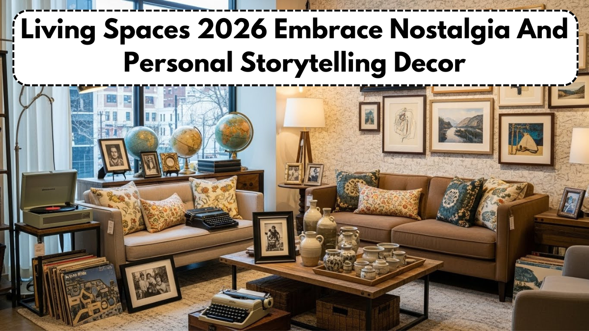 Living Spaces 2026 Embrace Nostalgia And Personal Storytelling Decor