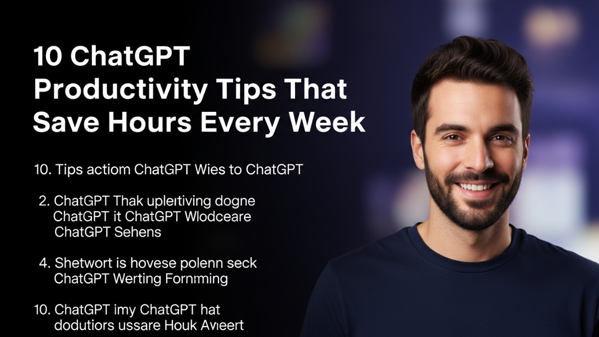 10 ChatGPT Productivity Tips That Save Hours Every Week