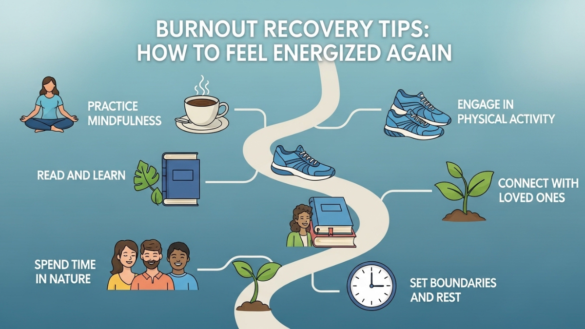 Burnout Recovery Tips: How to Feel Energized Again