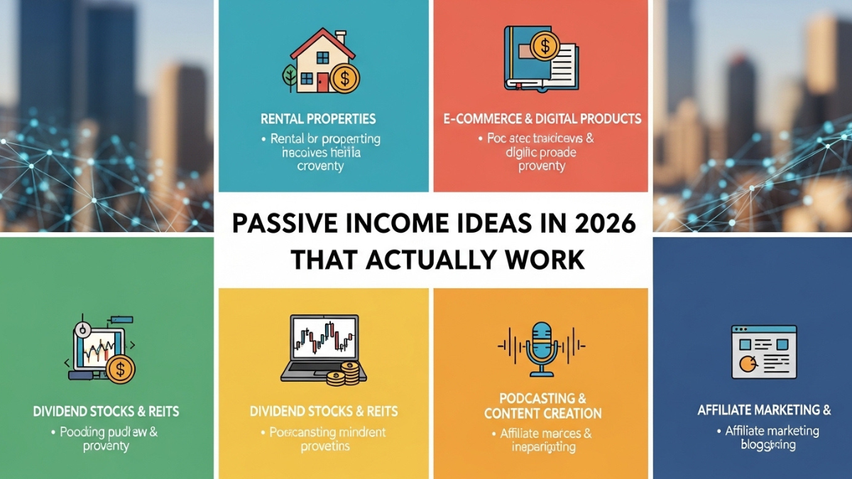 10 Passive Income Ideas in 2026 That Actually Work