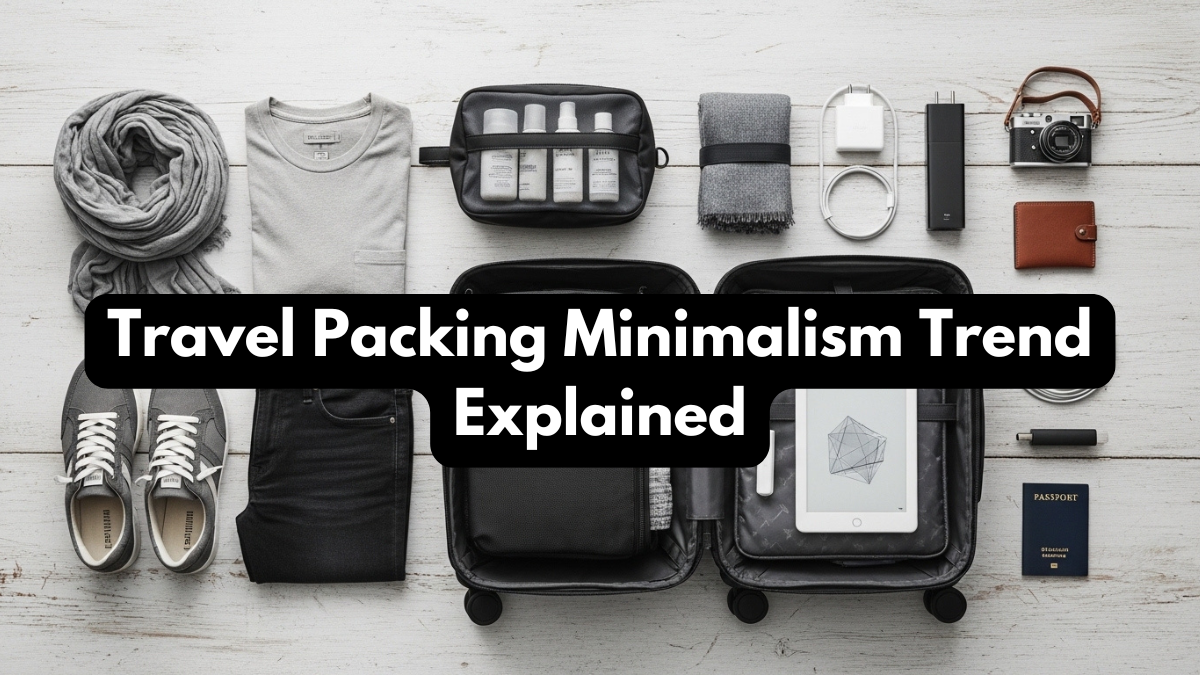 Travel Packing Minimalism Trend Explained