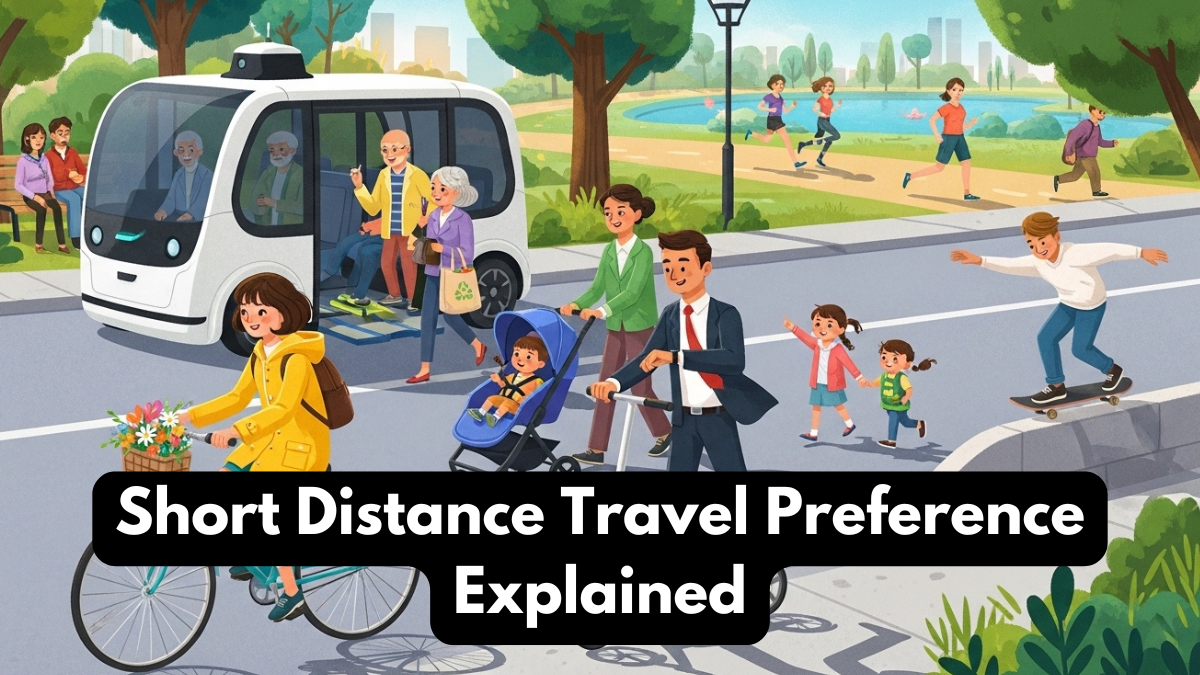 Short Distance Travel Preference Explained