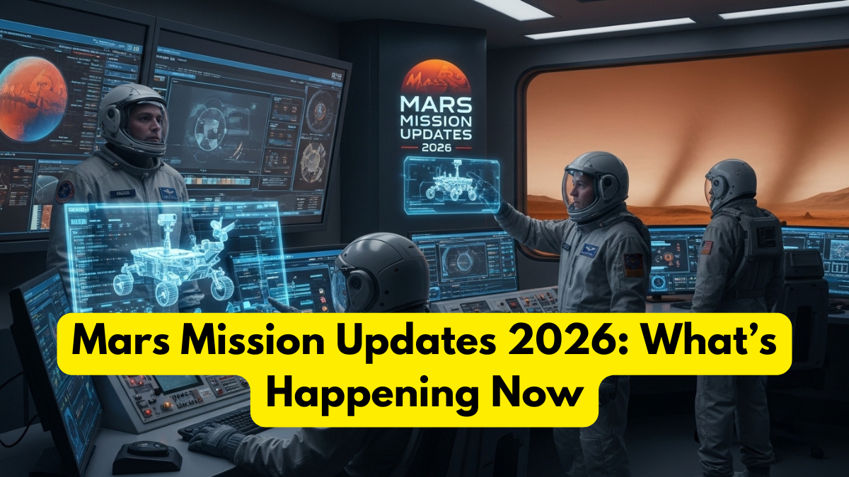 Mars Mission Updates 2026: What’s Happening Now