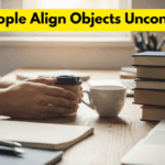 Why People Align Objects Unconsciously