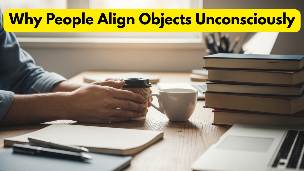 Why People Align Objects Unconsciously